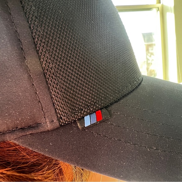 BMW Limited Edition M Racing Metallic Black Silver Logo Ball Cap Flexfit Hat NEW - Picture 3 of 16